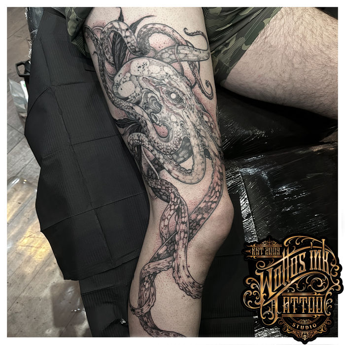 Intricate large leg piece by Sarah Sparkes
